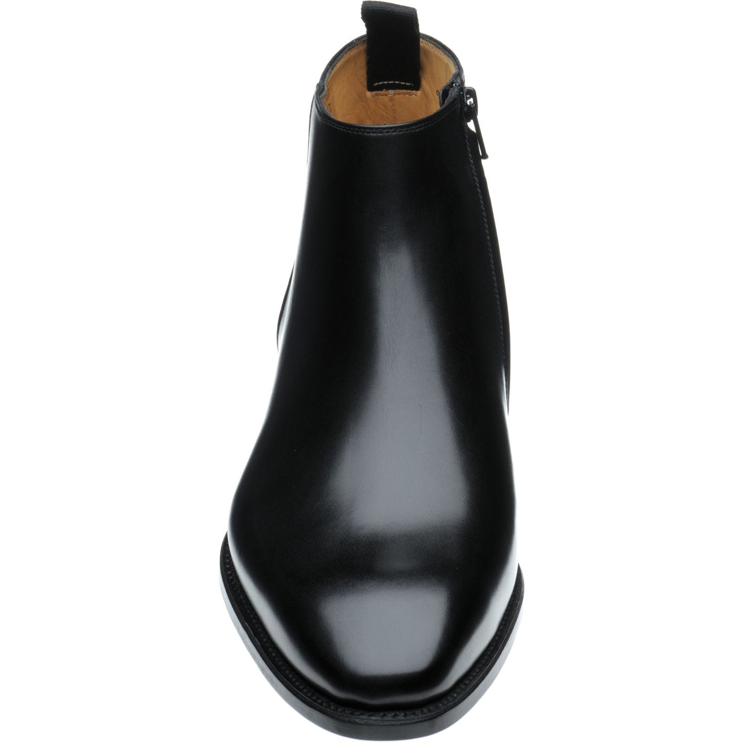 Product image for Herring Jude mens Chelsea boots in black calf
