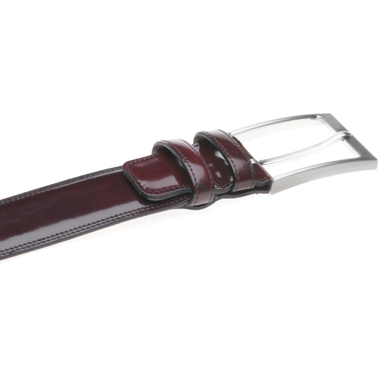 Product image for Herring Kensington Belt in burgundy polished