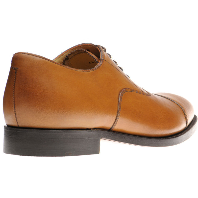 Product image for Herring Knightsbridge (Oxford) mens Oxfords in chestnut burnished calf