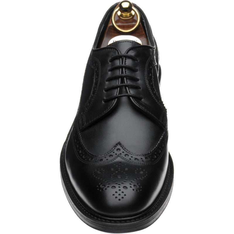 Product image for Herring Lancaster in black calf