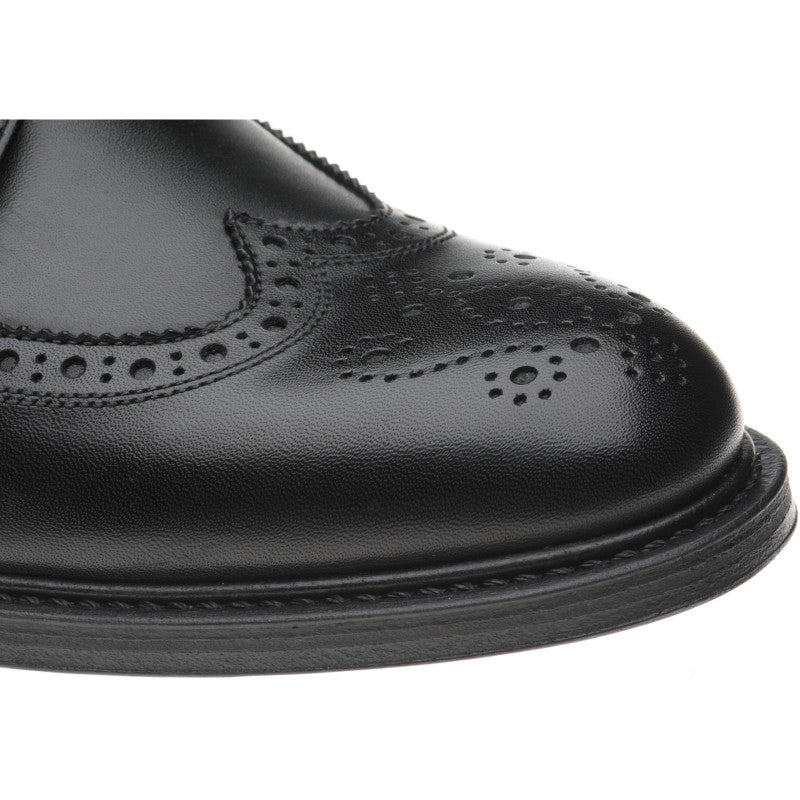 Product image for Herring Lancaster in black calf