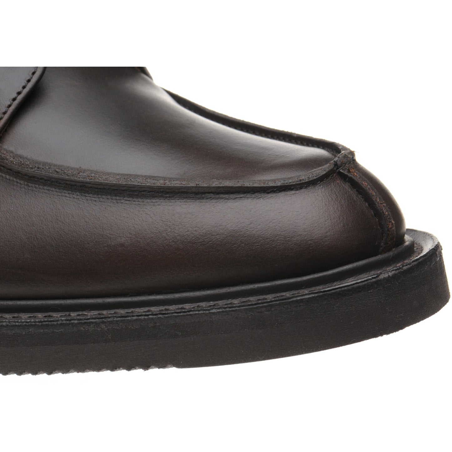 Product image for Herring Lawrence II mens rubber-soled boots in dark brown cutter