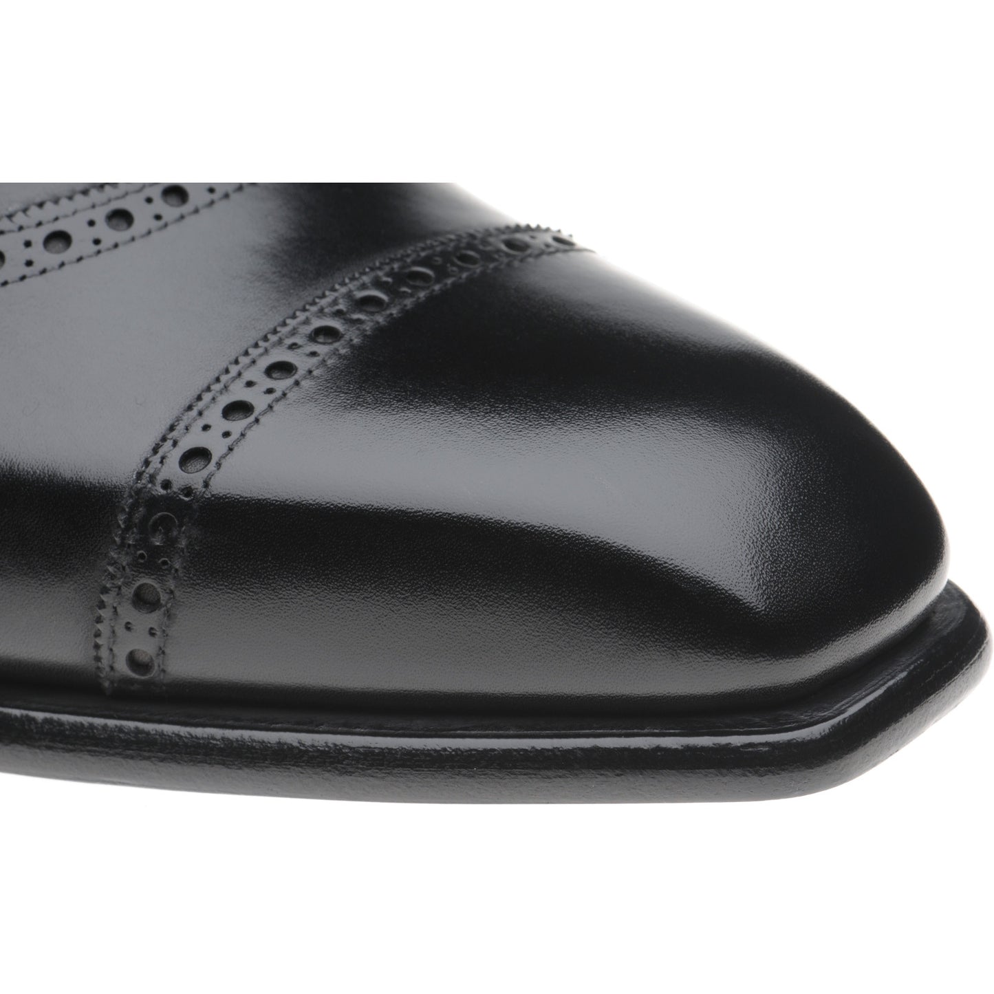 Product image for Herring Lincoln in black calf