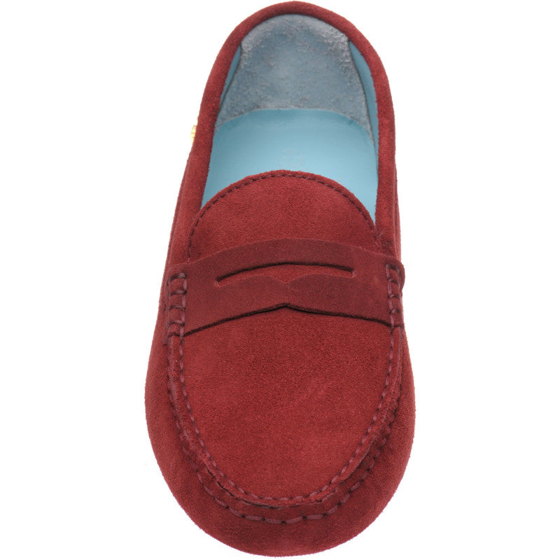 Product image for Herring Louisa in burgundy suede
