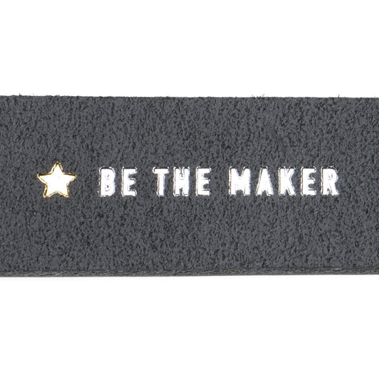 Product image for Herring Make Your Own Belt Kit in black calf