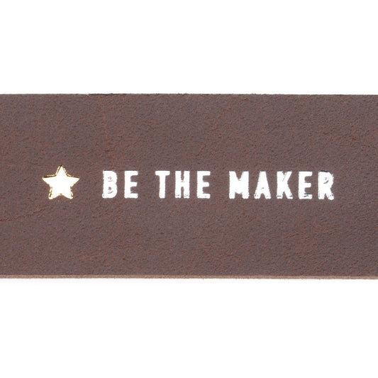 Product image for Herring Make Your Own Belt Kit in cocoa calf