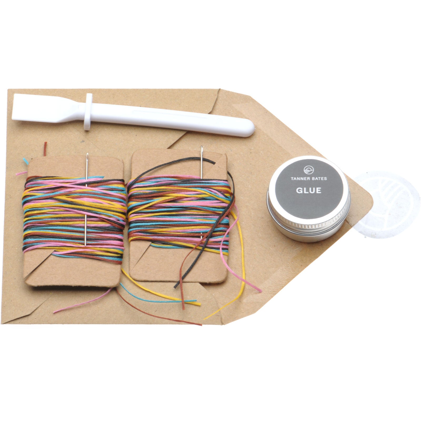 Product image for Herring Make Your Own Billfold Wallet Kit in black calf