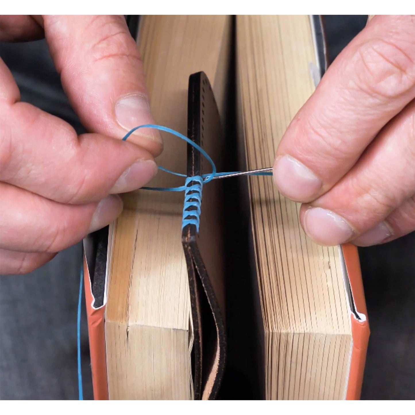 Product image for Herring Make Your Own Billfold Wallet Kit in black calf