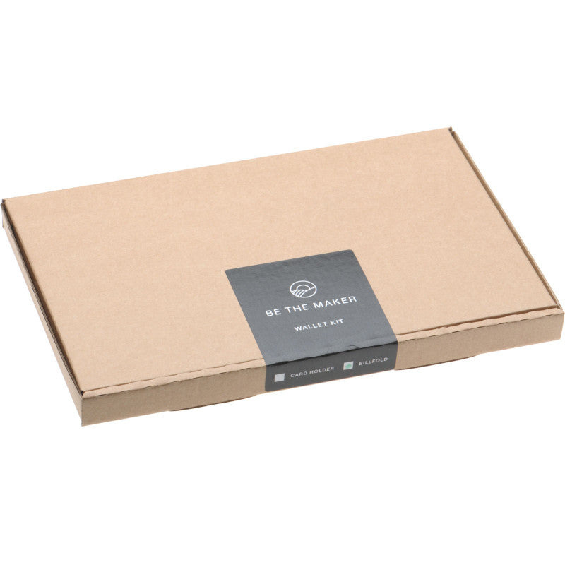 Product image for Herring Make Your Own Billfold Wallet Kit in conker calf