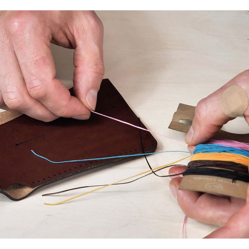 Product image for Herring Make Your Own Billfold Wallet Kit in conker calf