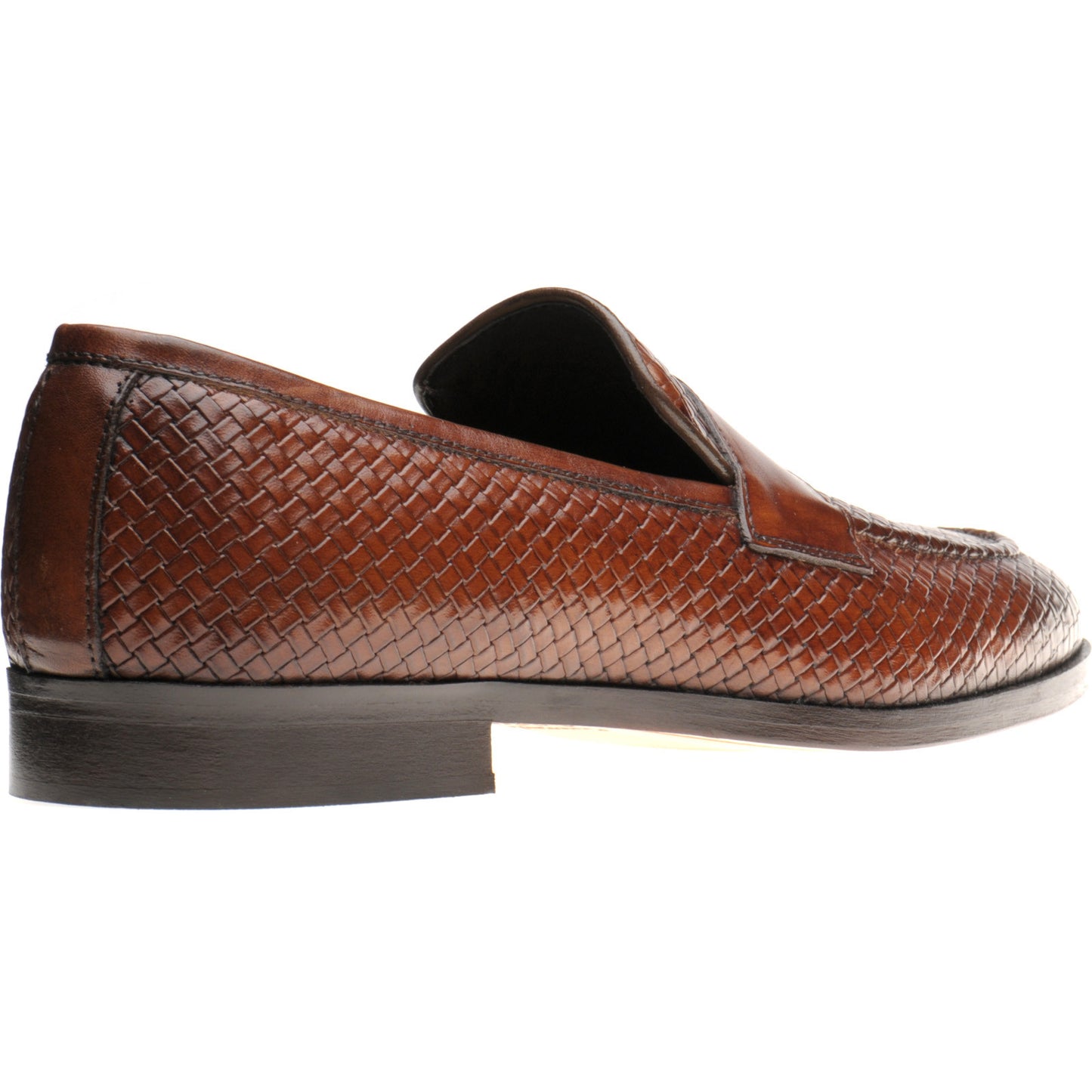 Product image for Herring Marmi mens loafers in brown calf