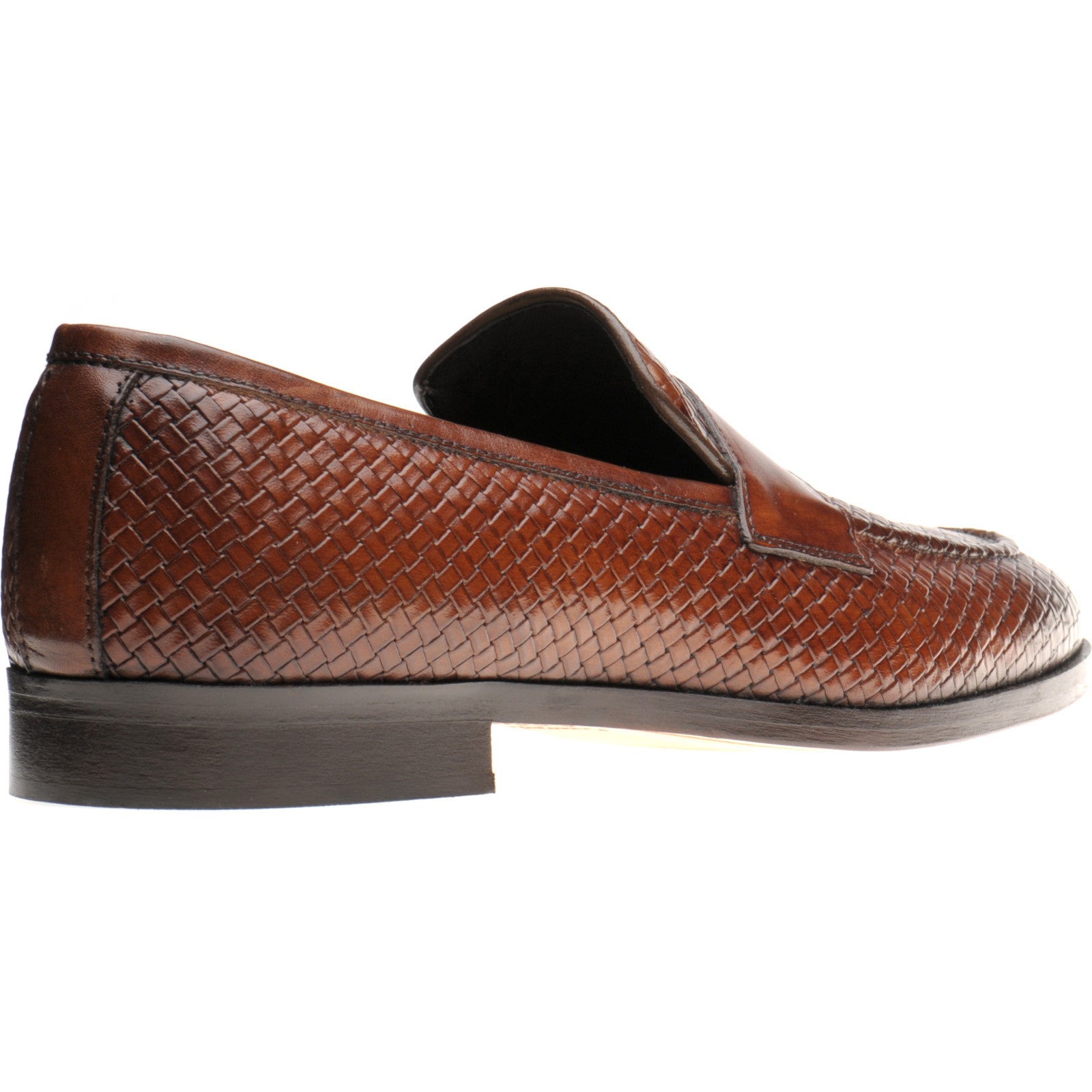 Product image for Herring Marmi mens loafers in brown calf