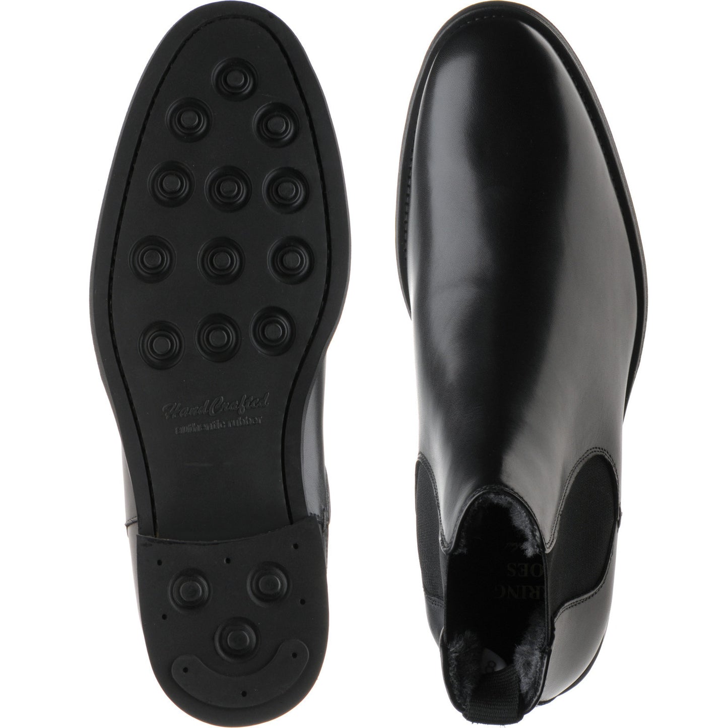 Product image for Herring Matterhorn in black calf