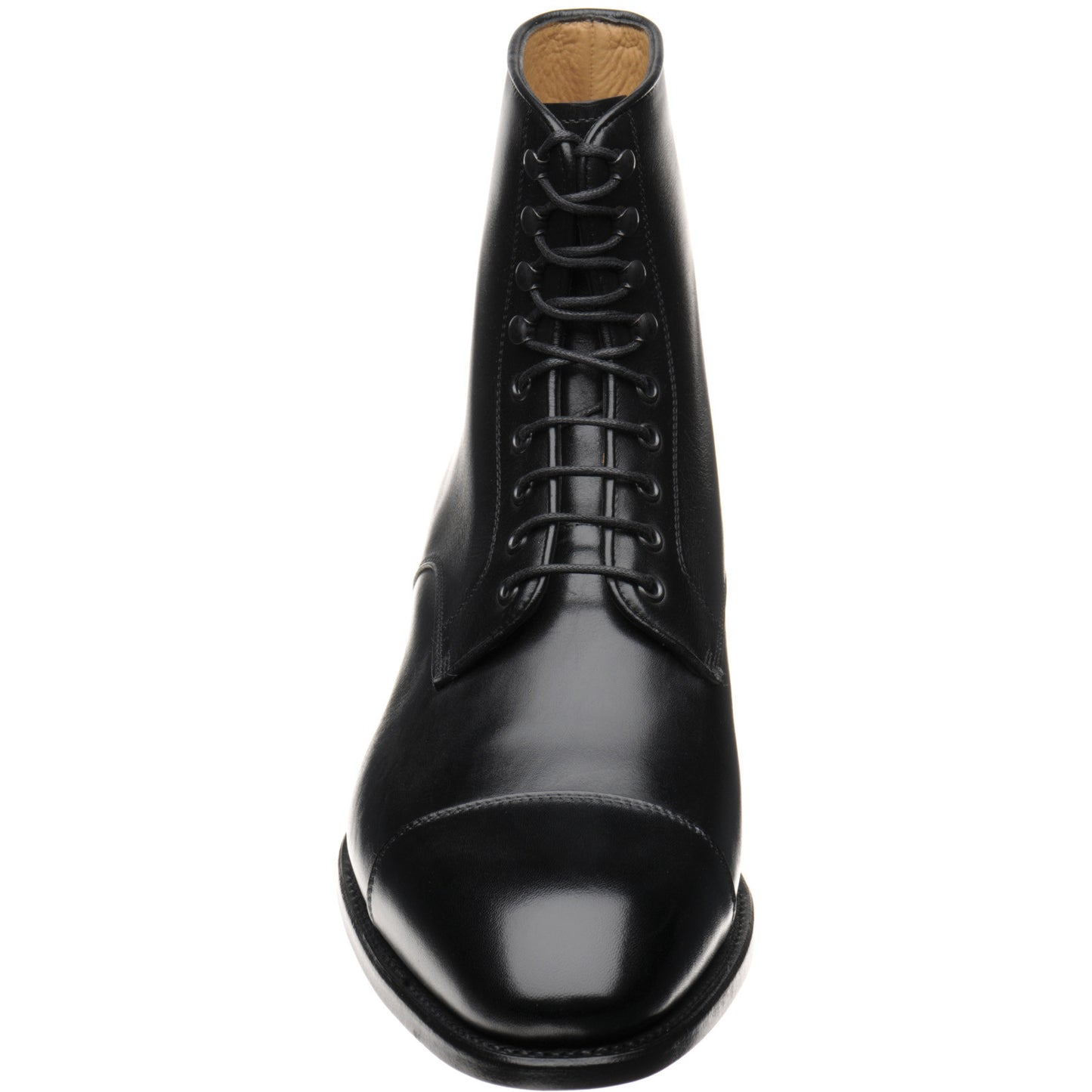 Product image for Herring Mawdsley in black calf