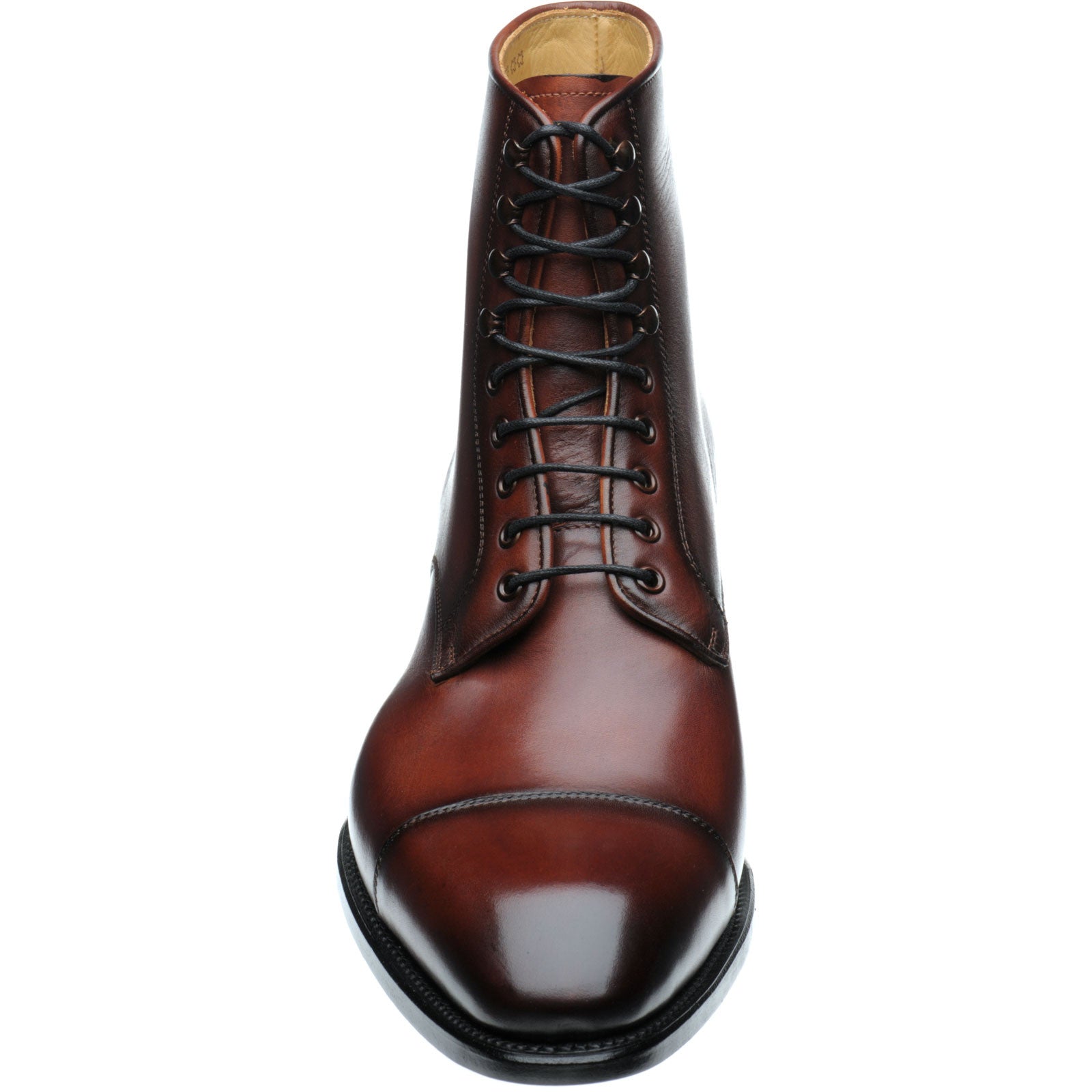Product image for Herring Mawdsley in rosewood calf