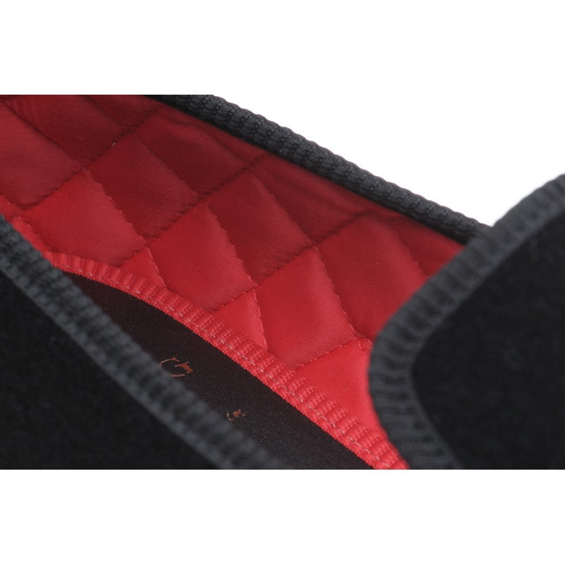 Product image for Herring Monarch mens house shoes in black velvet