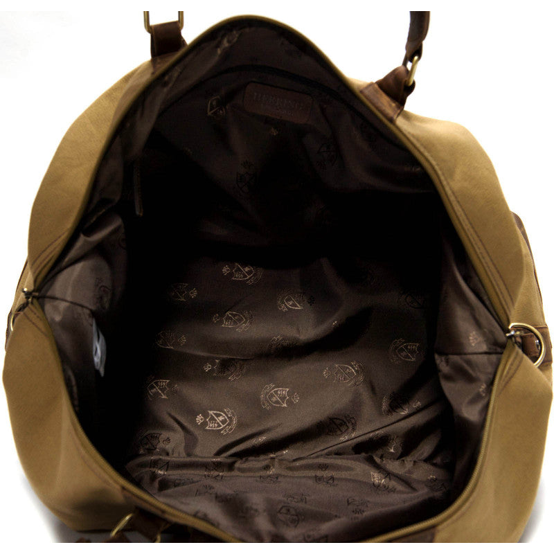 Product image for Herring Montgomery Holdall in brown and khaki
