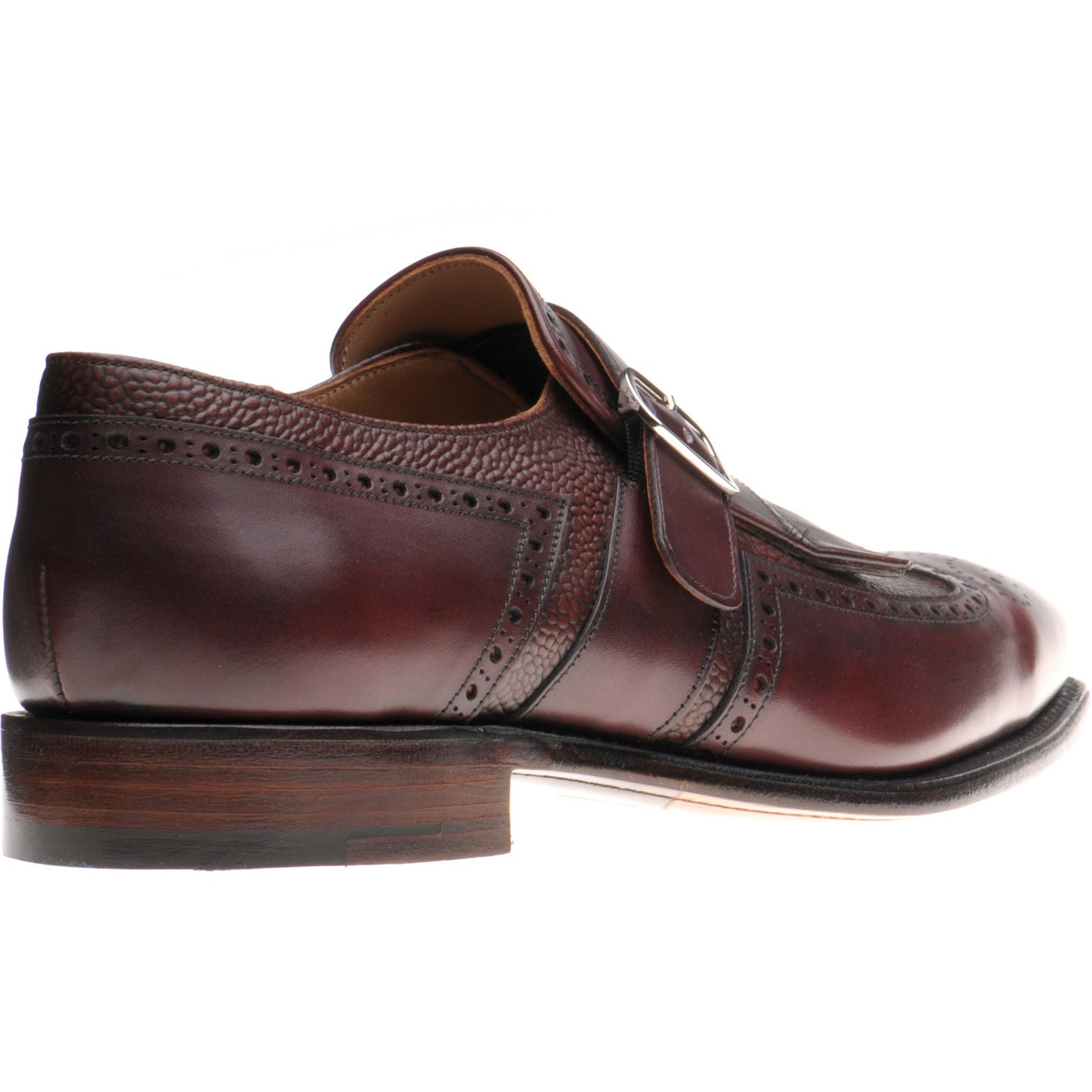 Product image for Herring Montpellier in burgundy calf and grain