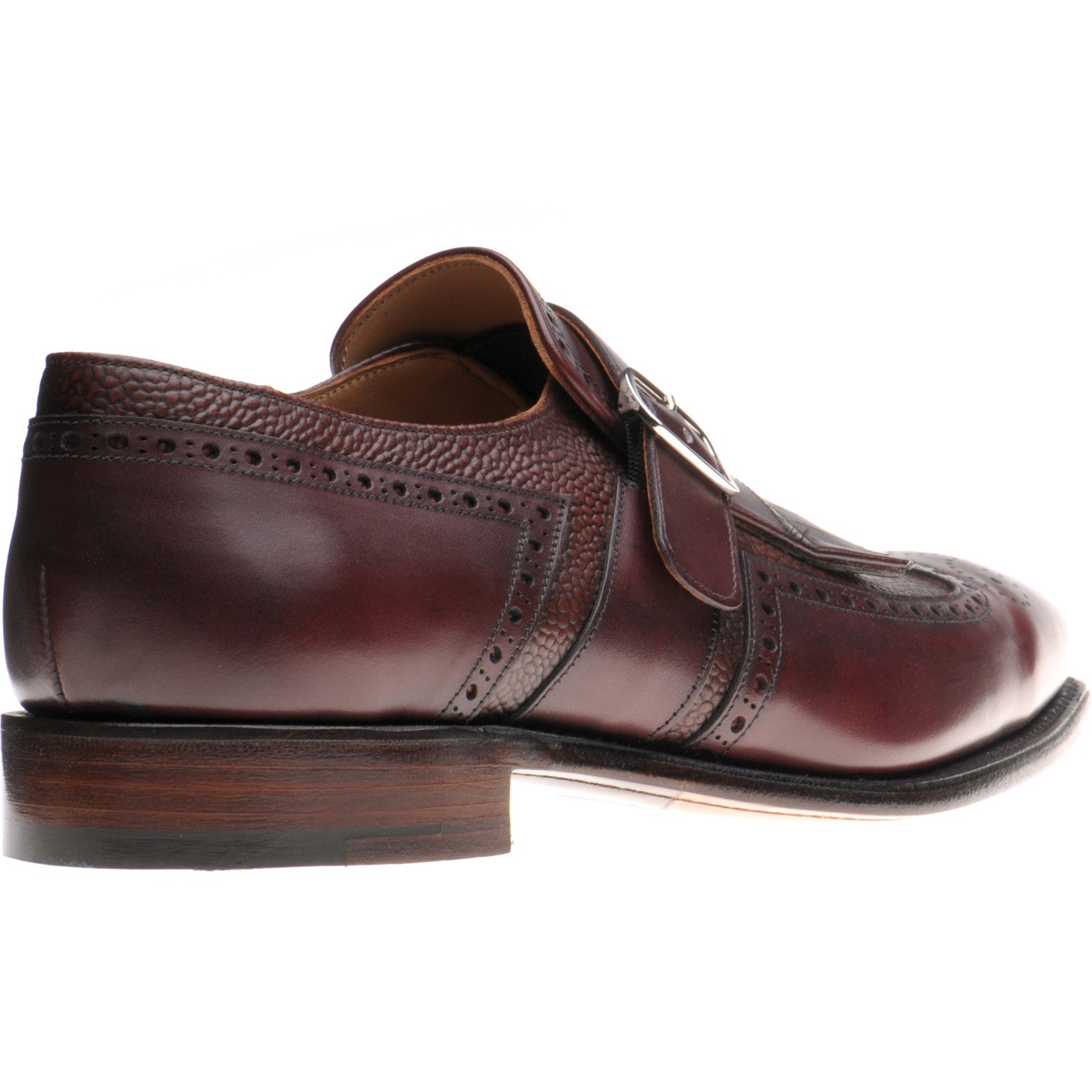 Product image for Herring Montpellier in burgundy calf and grain
