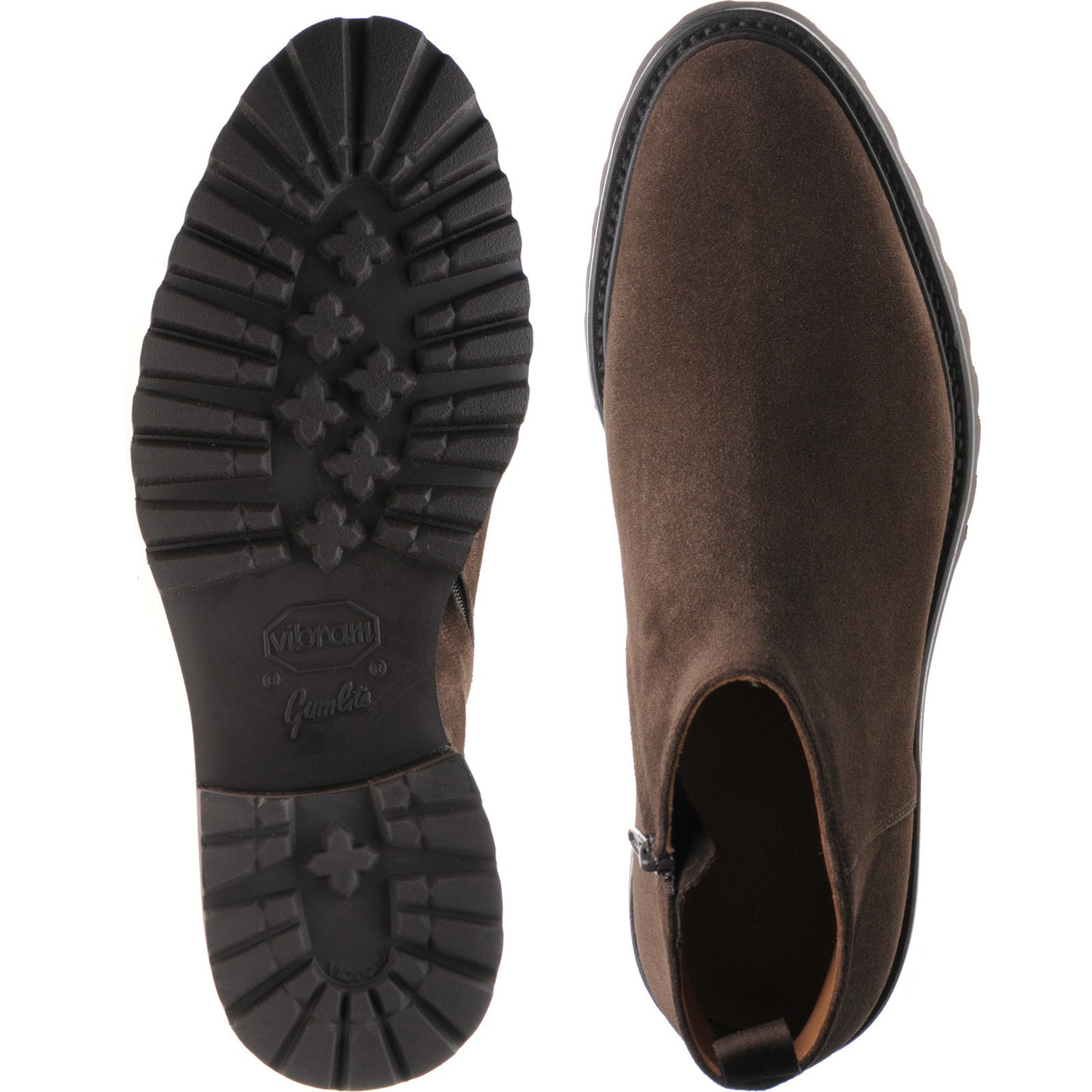 Product image for Herring Montrose in dark brown suede