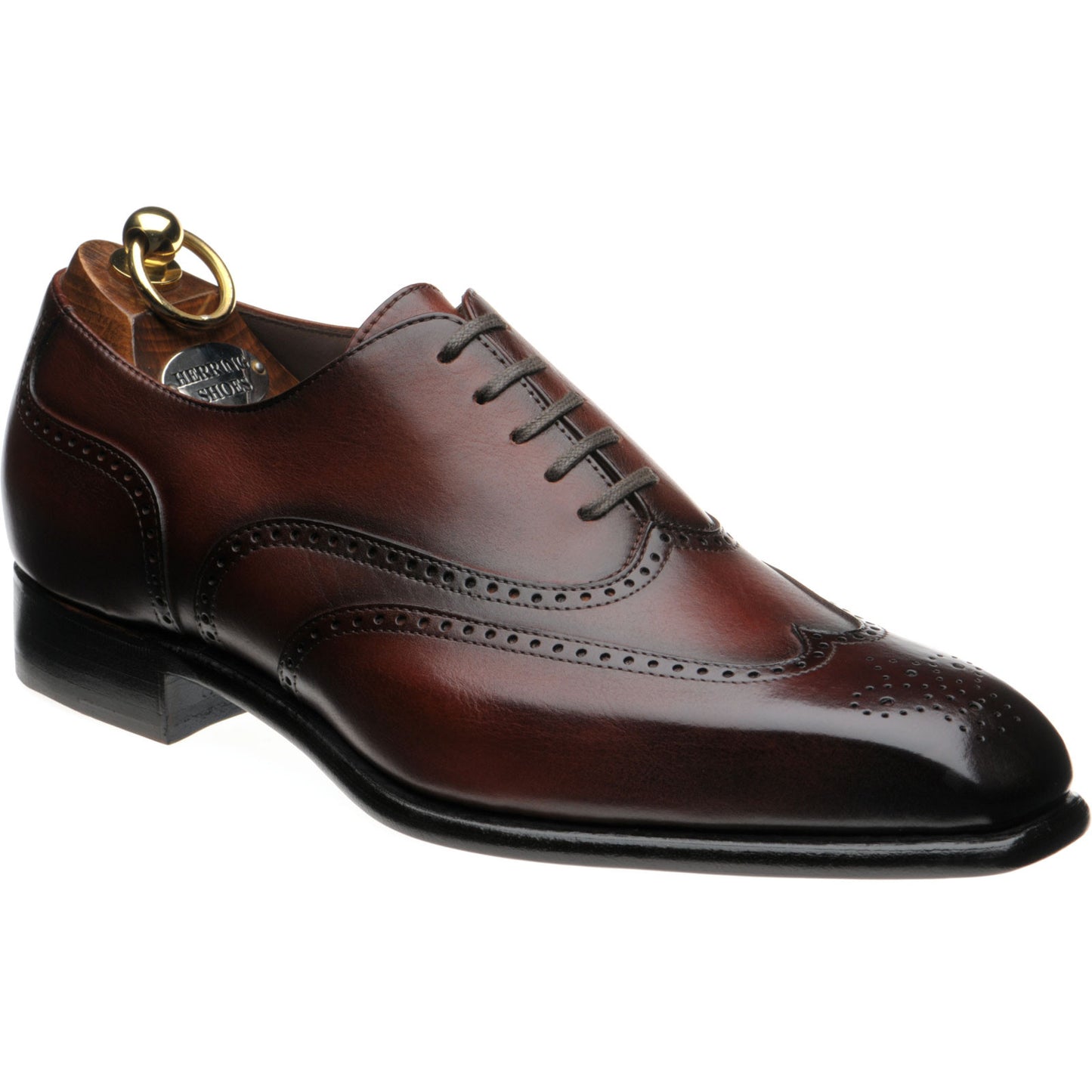 Product image for Herring Munster in rosewood calf