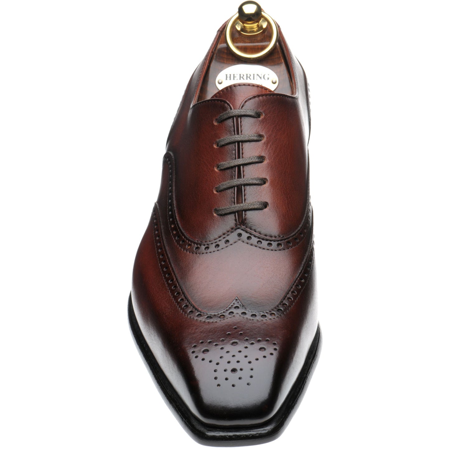 Product image for Herring Munster in rosewood calf