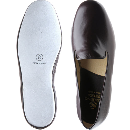 Product image for Herring Noble in burgundy deerskin