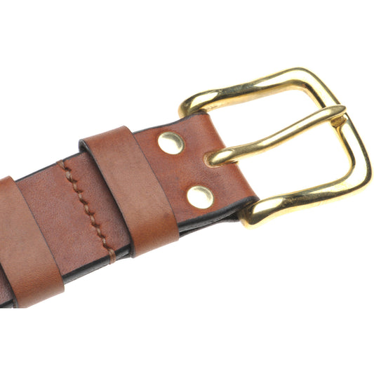 Product image for Herring Oak Bark Devon Belt in brown