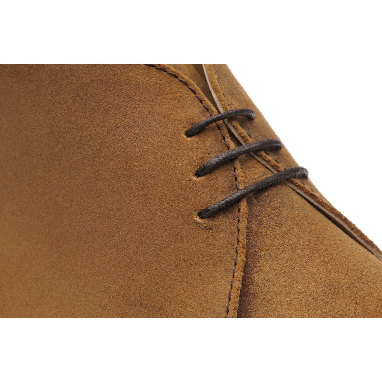 Product image for Herring Orkney R mens rubber-soled Chukka boots in tan waxy suede