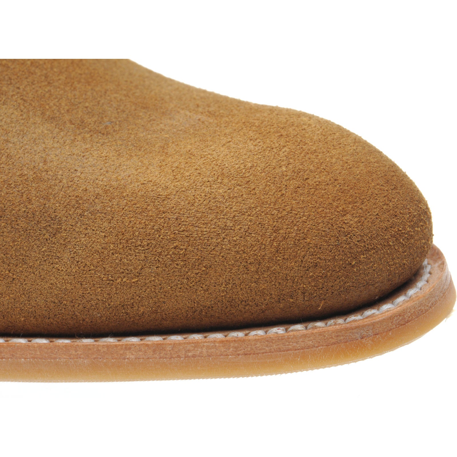 Product image for Herring Orkney R mens rubber-soled Chukka boots in tan waxy suede