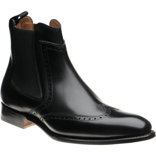 Product image for Herring Perry in black calf