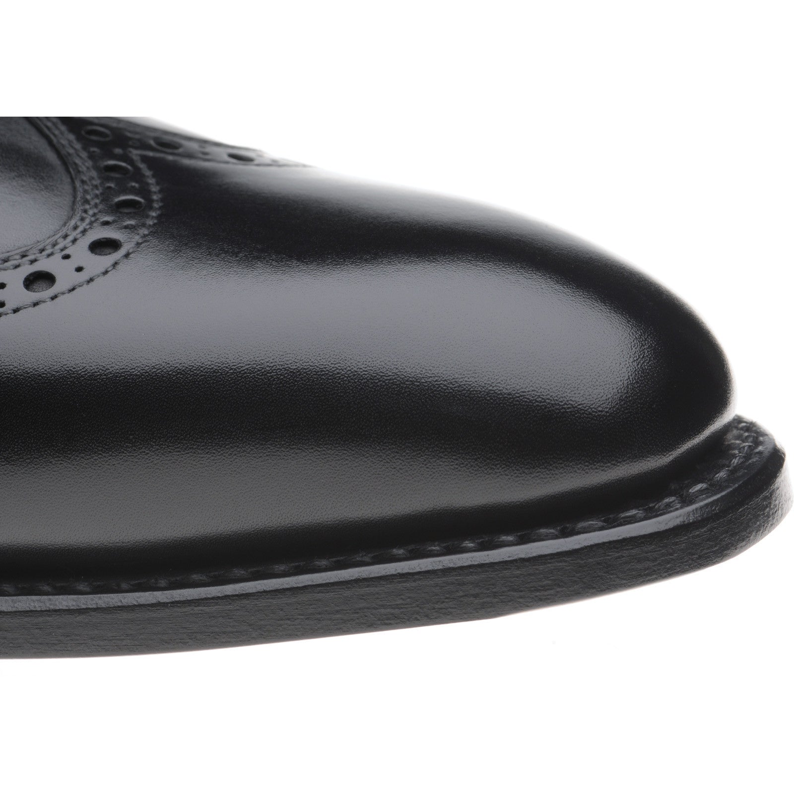 Product image for Herring Perry in black calf