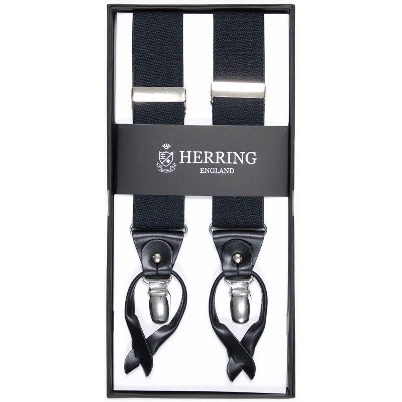 Product image for Herring Plain 11771 Braces in black