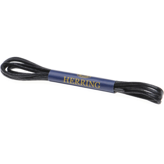 Product image for Herring Plain Laces 80cm Twin Pack in black
