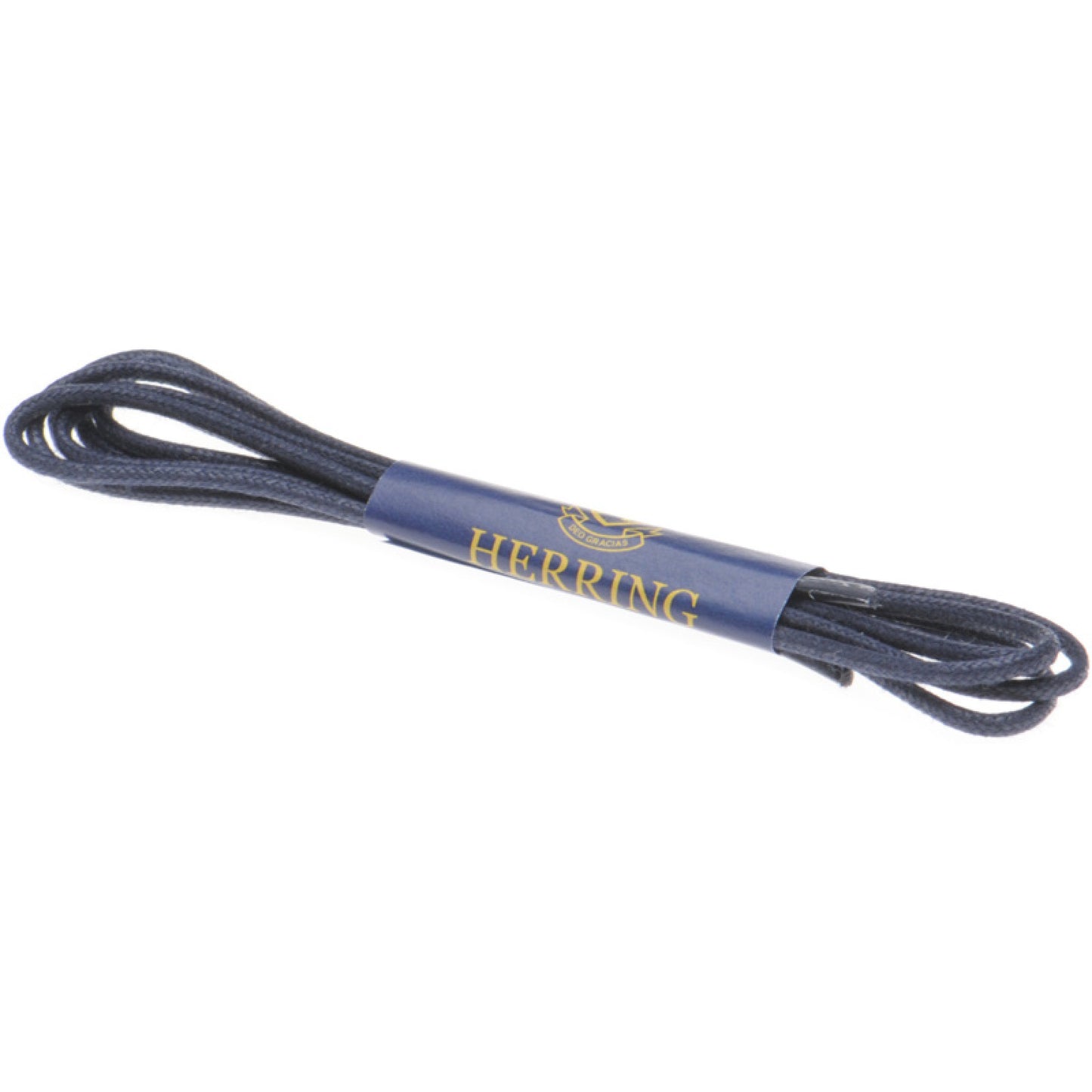 Product image for Herring Plain Laces 80cm Twin Pack in denim