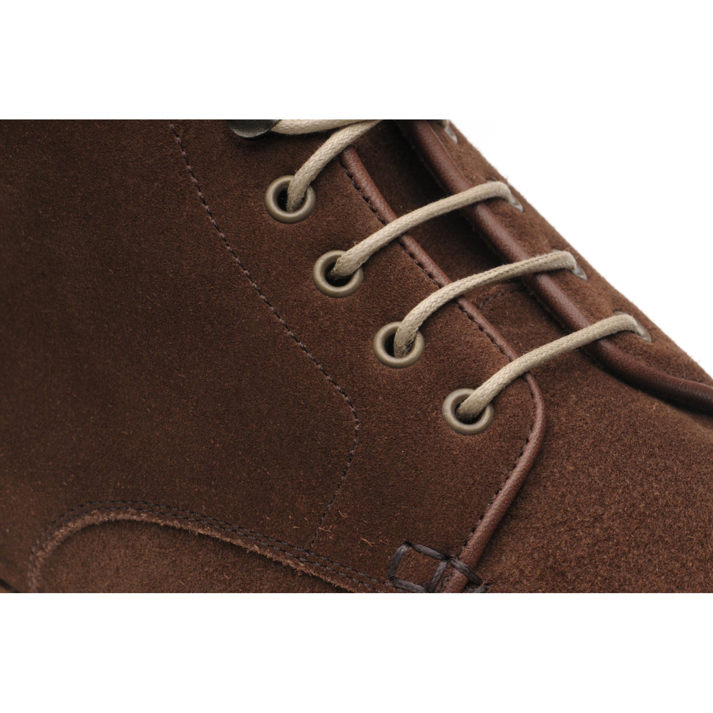 Product image for Herring Pocklington mens boots in brown suede