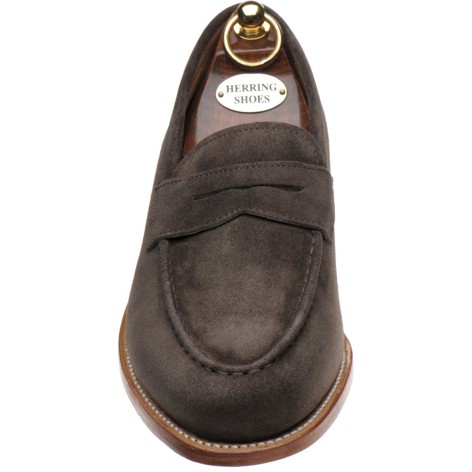 Product image for Herring Riverford in brown suede