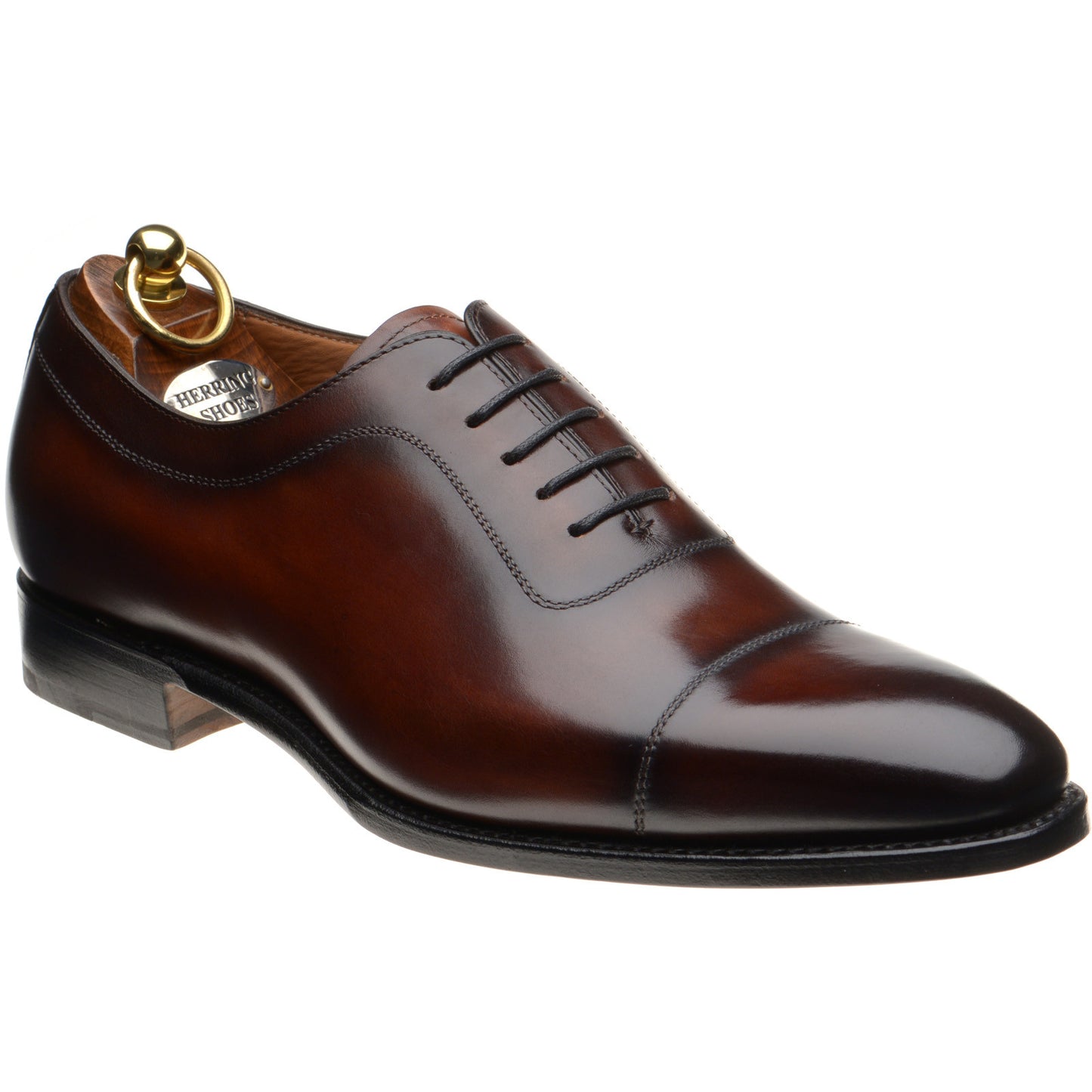 Product image for Herring Rodington in rosewood calf
