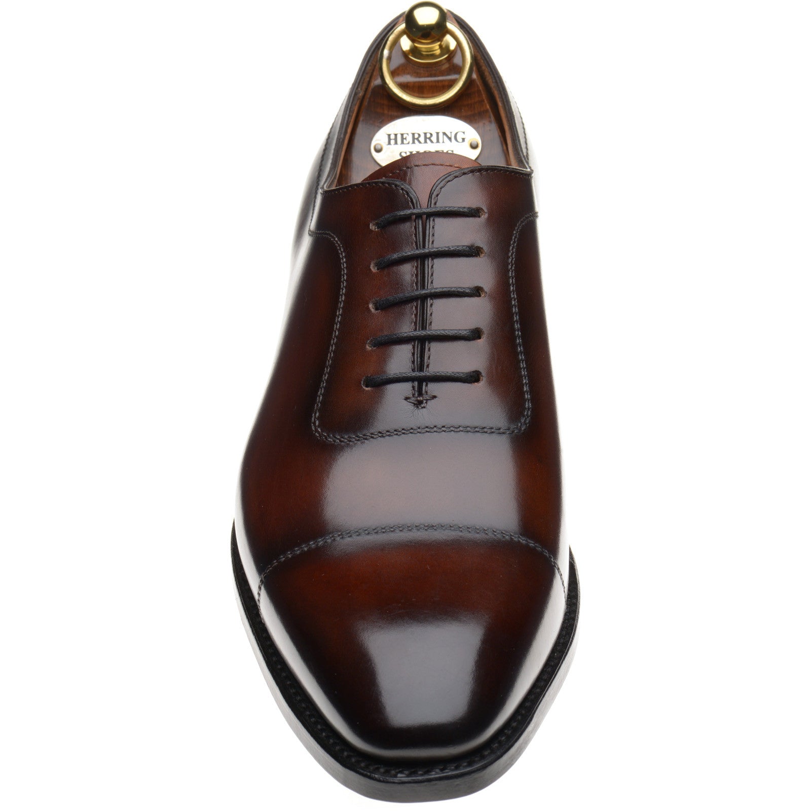 Product image for Herring Rodington in rosewood calf