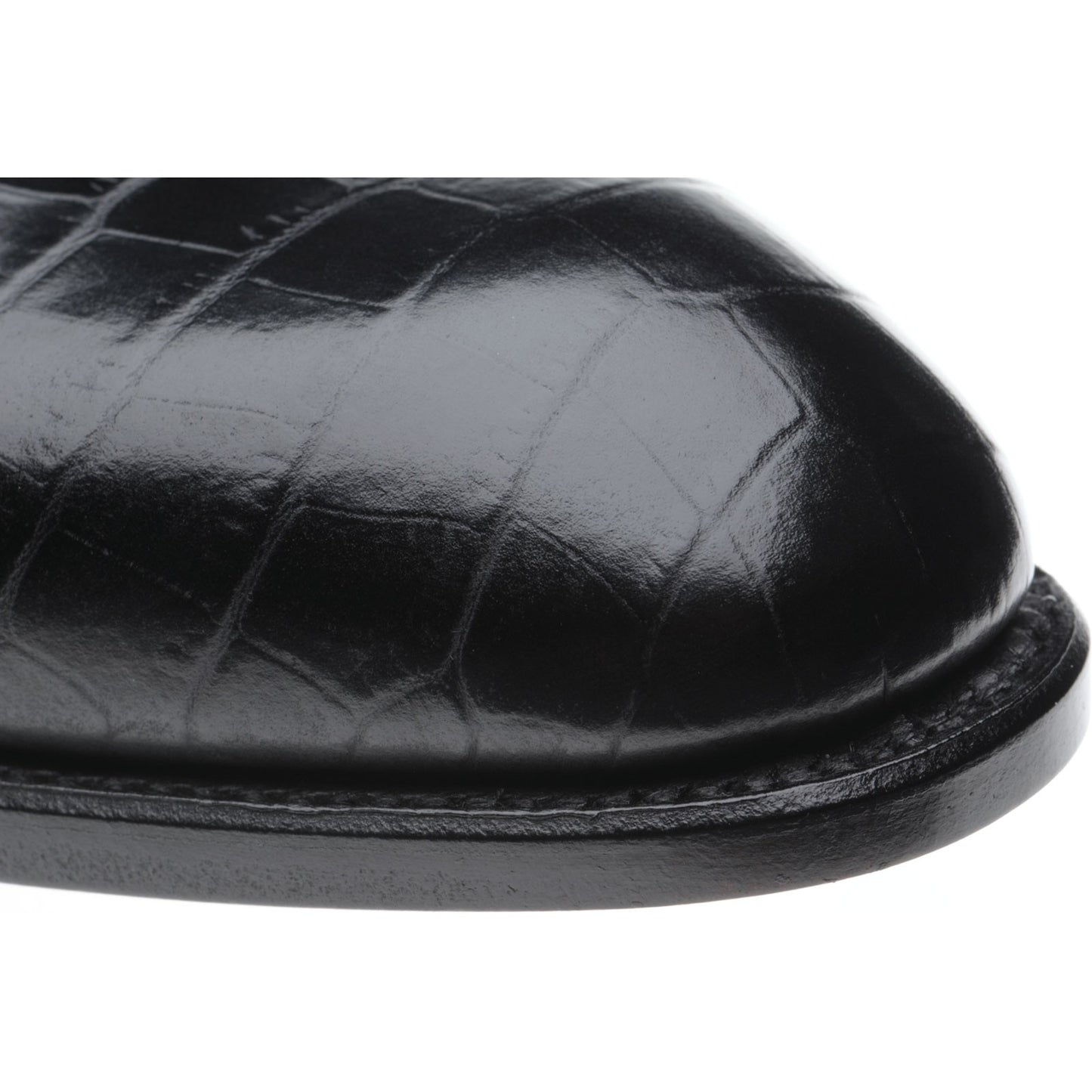 Product image for Herring Salobrena in black croc