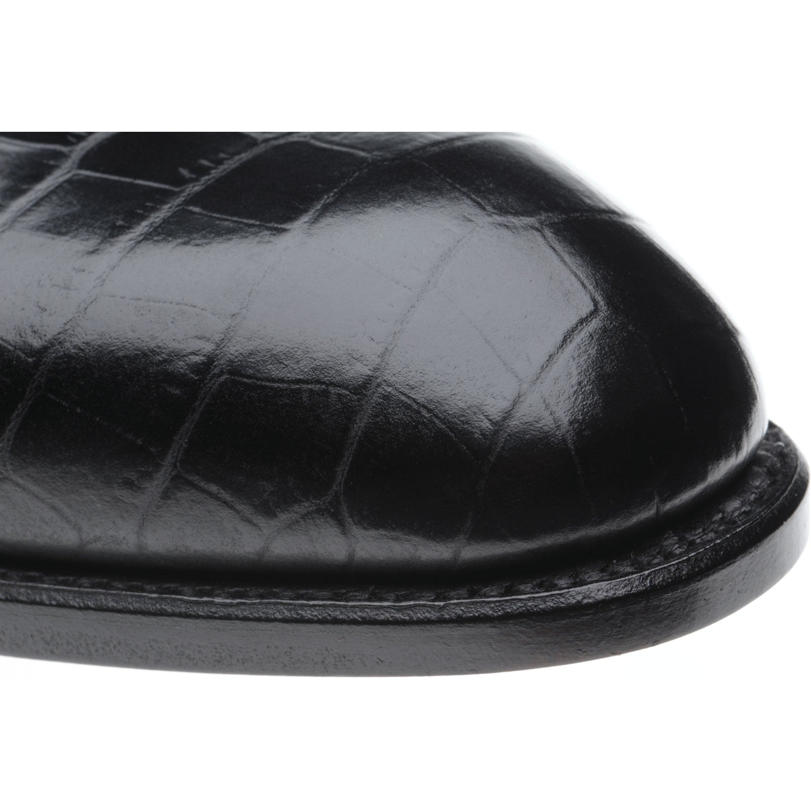 Product image for Herring Salobrena in black croc