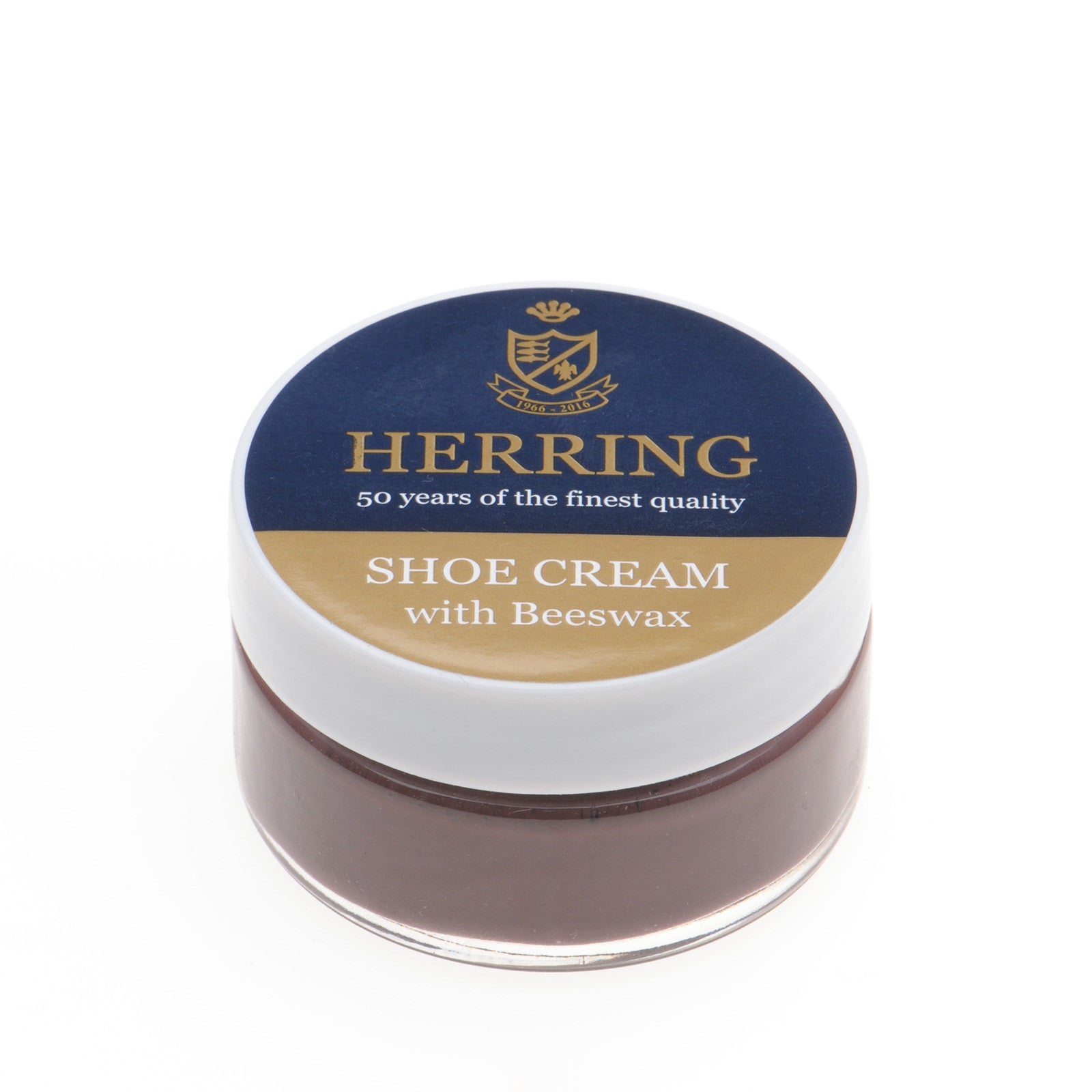Product image for Herring Shoe Cream Polish in medium brown