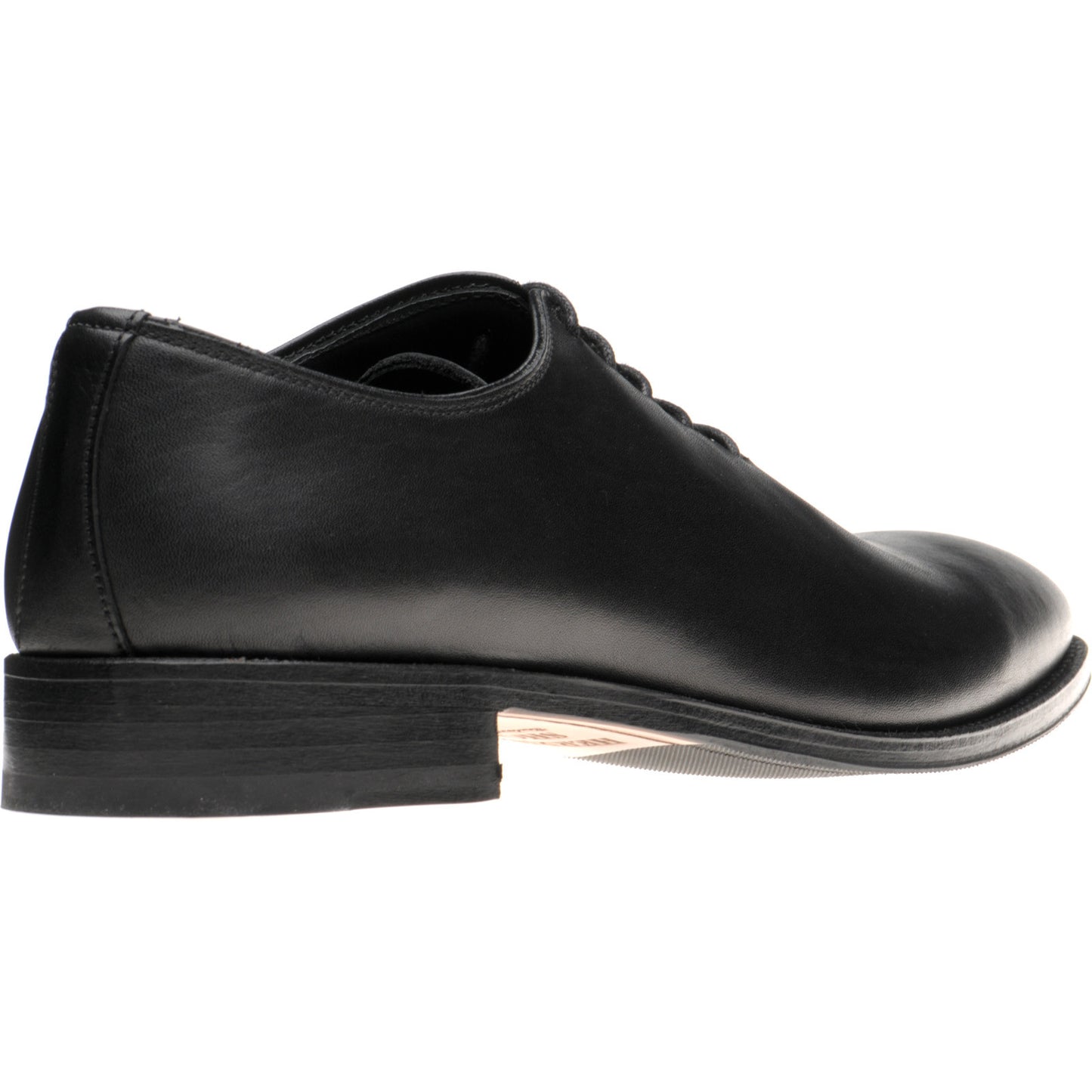Product image for Herring Shrewsbury mens Oxfords in black calf (second)