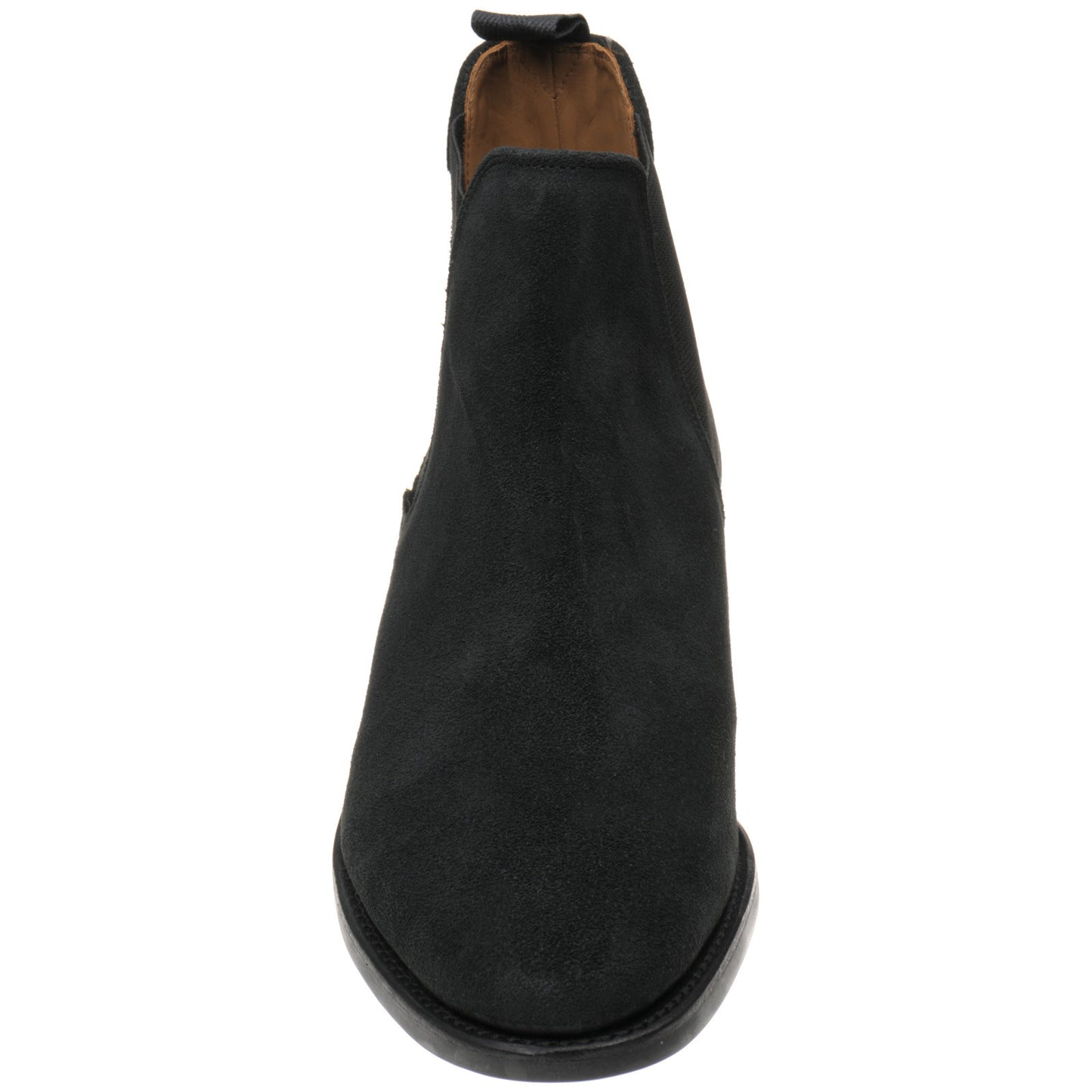 Product image for Herring Sittaford Rubber mens rubber-soled Chelsea boots in charcoal suede