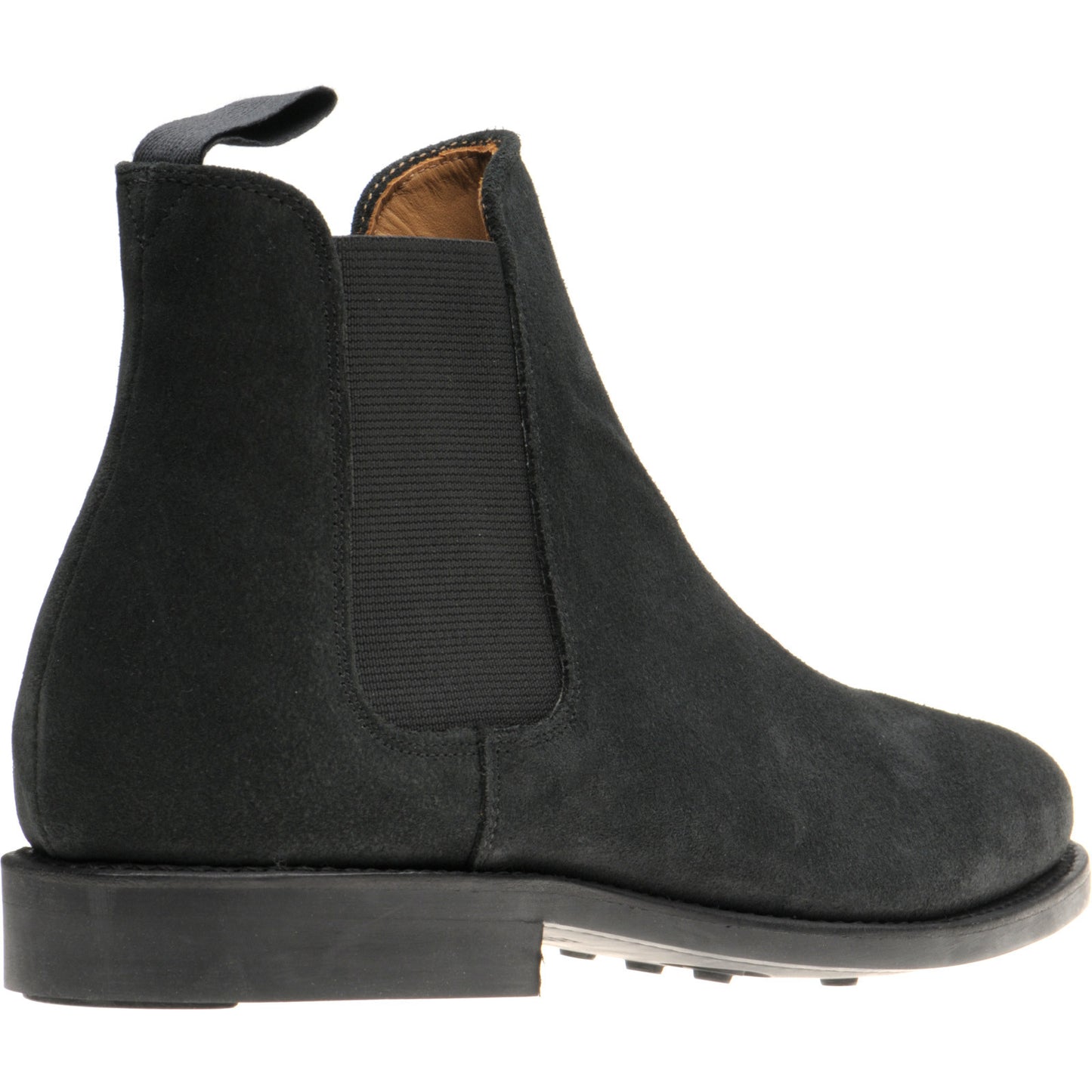 Product image for Herring Sittaford Rubber mens rubber-soled Chelsea boots in charcoal suede