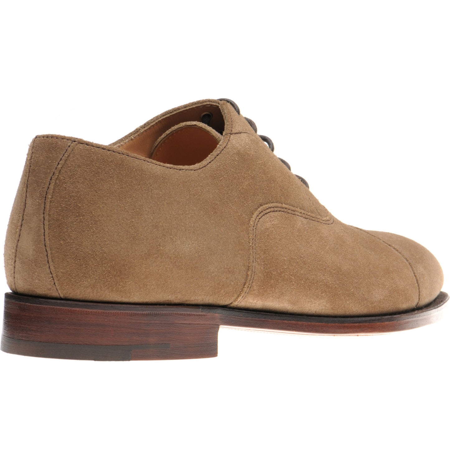 Product image for Herring Sligo mens Oxfords in taupe suede