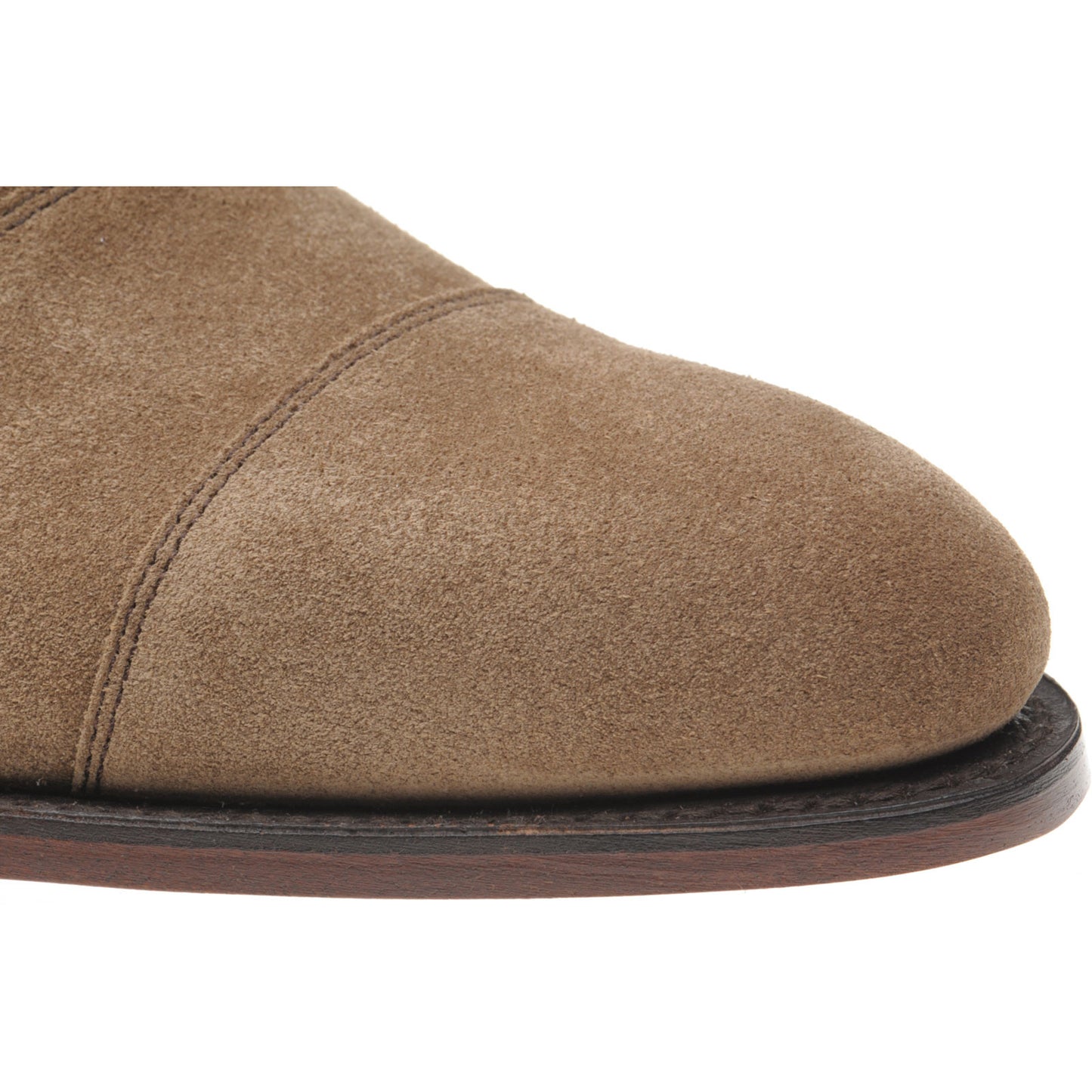 Product image for Herring Sligo mens Oxfords in taupe suede