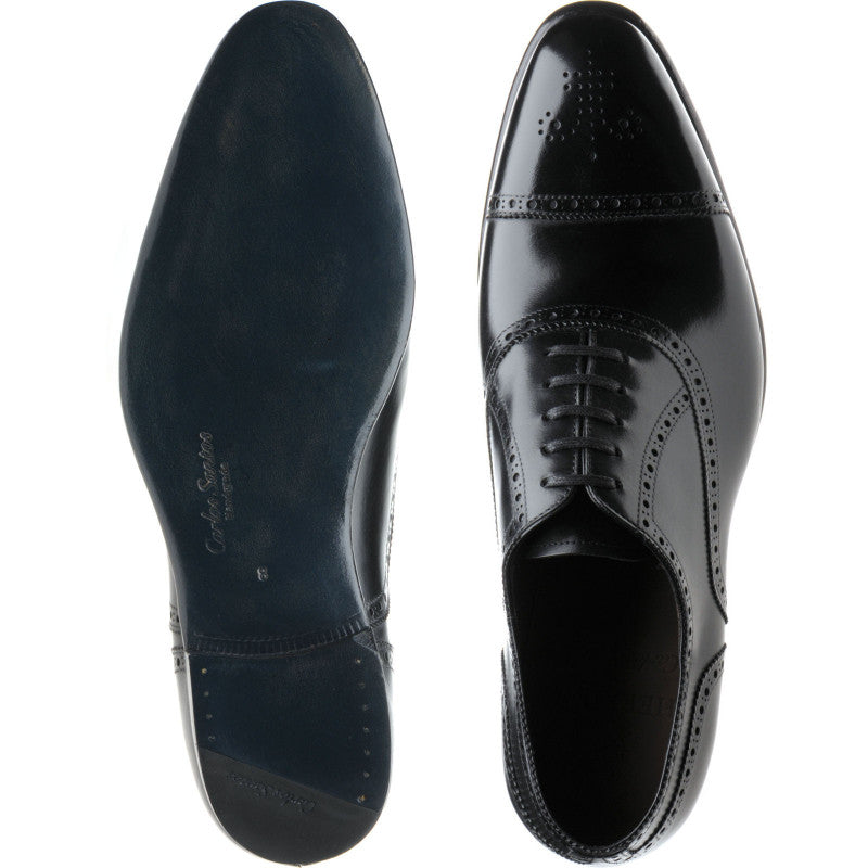 Product image for Herring Sloane in black calf