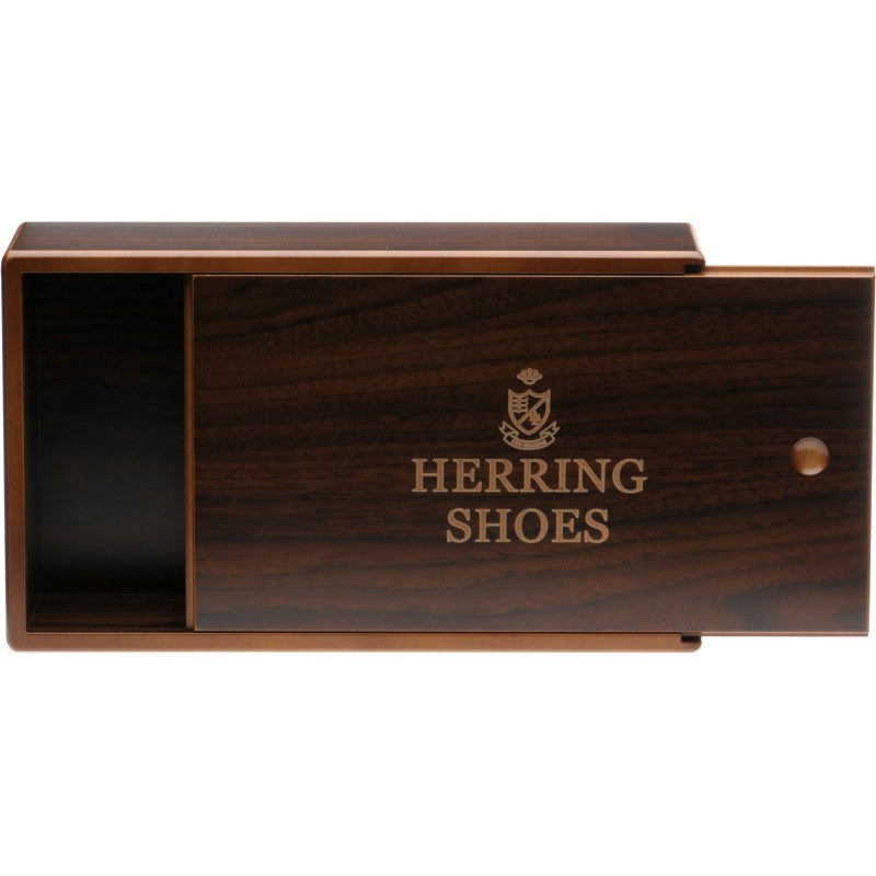 Product image for Herring Small Valet Box (Empty) in dark wood