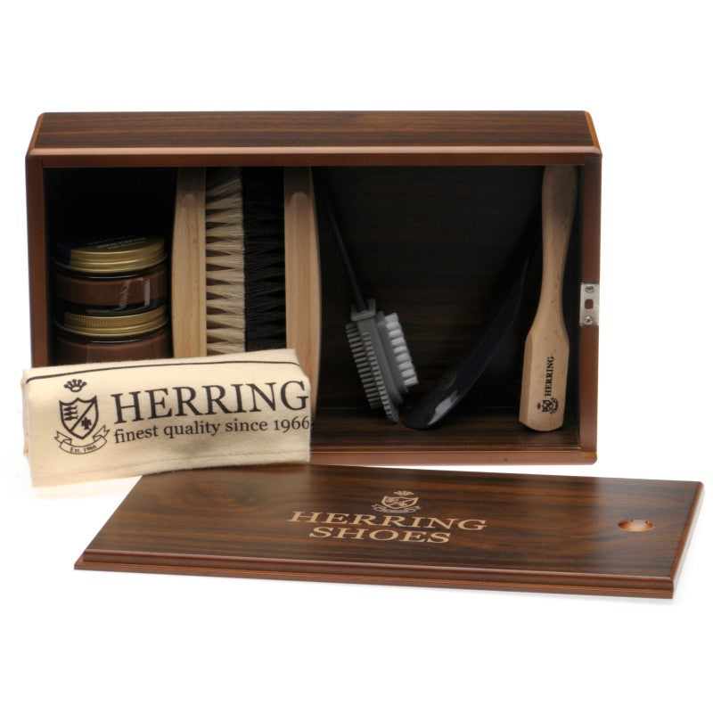 Product image for Herring Small Valet Box in dark wood